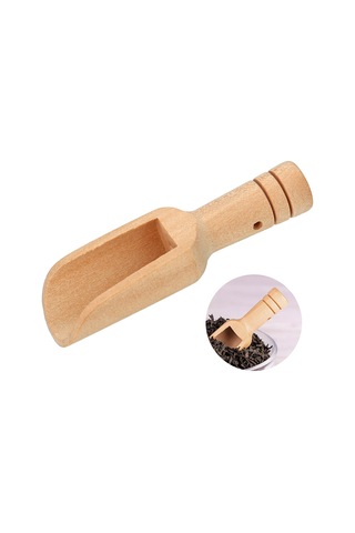 Love Yaprak Tay Infuser Seti Kapak Ahşap Kaşık Boş Drawstring File Torba Tea Bag Diğer