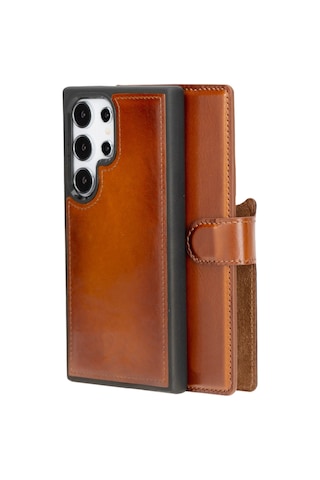 Samsung Galaxy S24 Ultra Leather Detachable Wallet Case