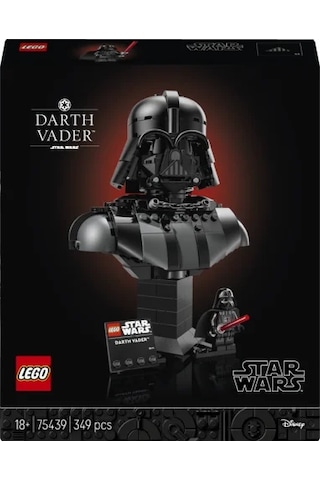 LEGO® Star Wars™ Darth Vader™ Büstü 75439 - Yetişkinler için Koleksiyonluk Bilim Kurgu Yapım Seti (349 Parça)