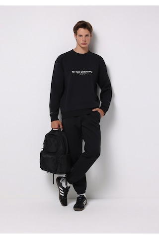 Colin's Colins Comfort Fit Erkek Siyah Sweatshirt Cl1076472 Q1.v1 Blk Siyah