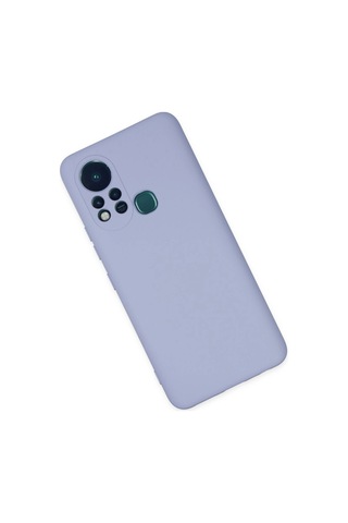 Mep İnfinix Hot 11s Kılıf Nano İçi Kadife Silikon - Lila Najmaddin renkli
