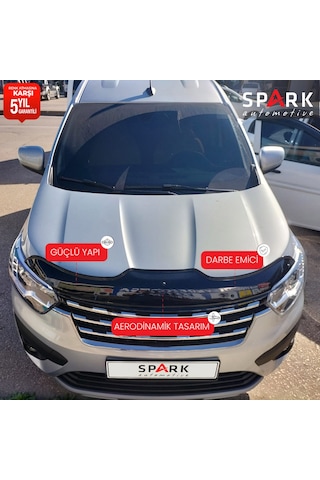 Renault Kangoo Express 2021- Yılı Ve Sonrası Uyumlu Kaput Rüzgarlığı 3mm
