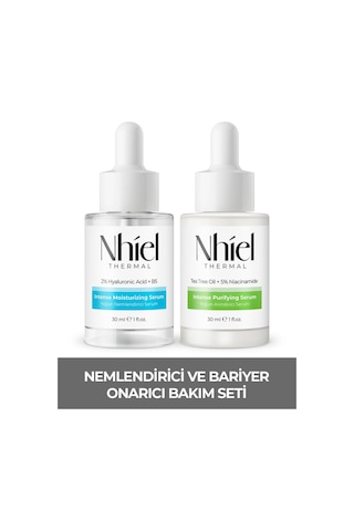 Nhiel Thermal Nemlendirici ve Kızarıklık Karşıtı Bariyer Onarıcı Bakım Seti