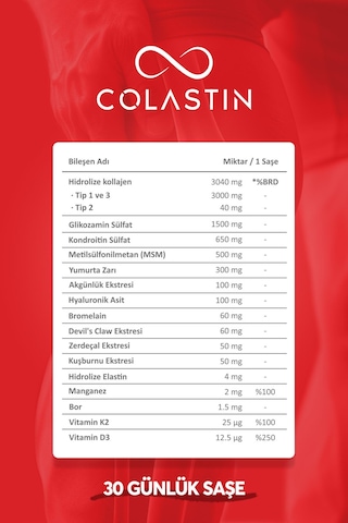 Colastin Ultraflex+ 30 Saşe
