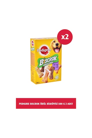 Pedigree Biscrok Köpek Ödül Bisküvisi 2 x 500 G