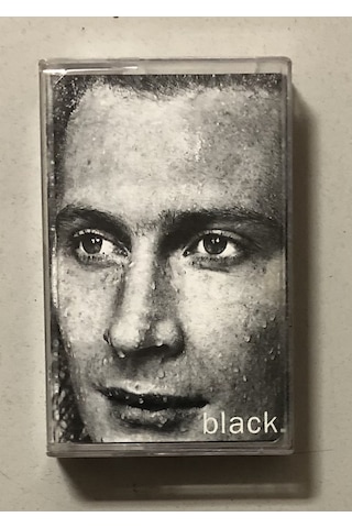 Black Kaset Orjinal Dönem Kağıt Baskı