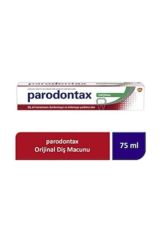 Parodontax Orijinal Günlük Florürsüz Diş Macunu 75 Ml
