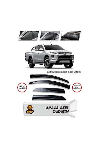 Mitsubishi L200 Cam Rüzgarlığı 4lü 2015 Üzeri