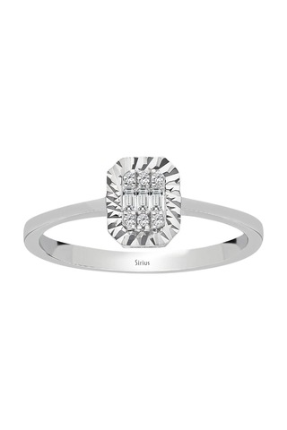 Sirius Triniti Baget Pırlanta Yüzük 0817R0288