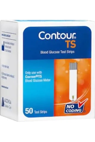 Bayer Contour Ts Şeker Ölçüm Çubuğu 50 Strip