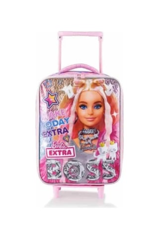 Ottonya Barbie Çekçekli Anaokulu Çantasısanslı Çelik Matara L Pembe