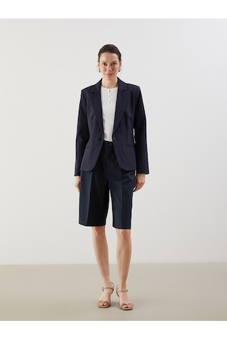 Lcwaıkıkı Classic Lacivert Regular Fit Kadın Blazer Ceket