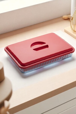 Tineke Plastik Buhar Kanallı Borcam Kapağı Dikdörtgen