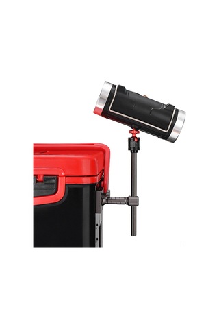 Yuntech01 Manganezyum Alyüminyum Olta Kutusu Işık Ve Telefon Canlı Yayın Stendi - 170g Hafif Tasarım