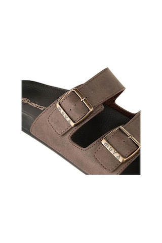 Muya Nova 31410-165 Anatomik Taban Erkek Terlik Kahve 40-45 Kahverengi