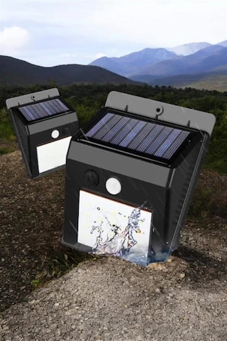 Solar Lamba Giriş, Bahçe Yol Avlu Hareket Sensörlü Led Parlak Gece Su Geçirmez Diğer