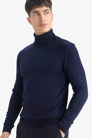 Defacto Slim Fit Dar Kesim Balıkçı Yaka Triko Kazak R1124az25wnnv64 Lacivert