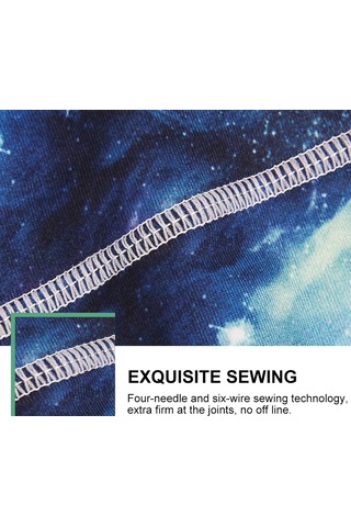 Paıyıge Yoga Pantolonu, Galaxy Hk27 İle Kadın Baskılı