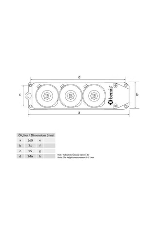 Üçlü Grup Priz BK6-2504-4615
