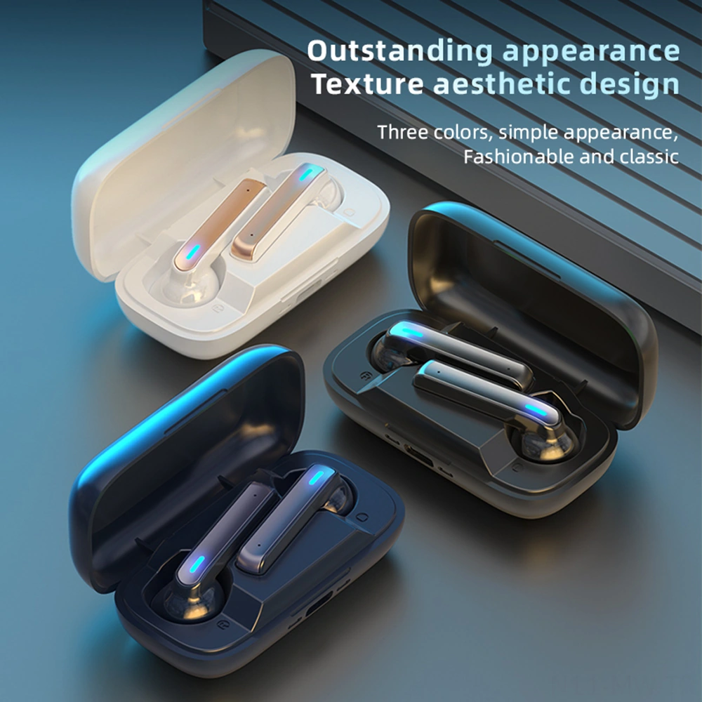 Moveevo Küçük Hafif Bt5.0 Kablosuz Kulaklıklar - Hd Konuşma, Surround Ses, Uzun Pil Ömrü Ve Hıfı Kalitesi Siyah