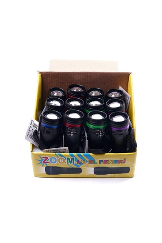 Şeritli Zoom Odaklı El Feneri Bm-310 Bakır