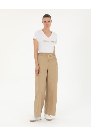 Pierre Cardin Kadın Bej Pantolon Kanvas-chino 50289354-vr011 Bej
