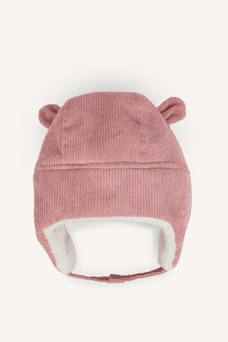 Defacto Fitilli Kadife Hunter Şapka Kız Bebek F0026a526wnpn2 Pembe-pn2
