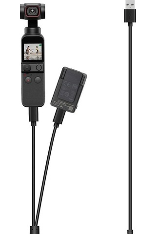 Osmo Pocket 2 Şarj Aksesuarları İçin 2'si 1 Arada Bağlantı Adaptö