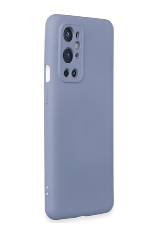 Newface One Plus 9 Pro Kılıf Nano İçi Kadife Silikon Semeglbl - 82 - Mor
