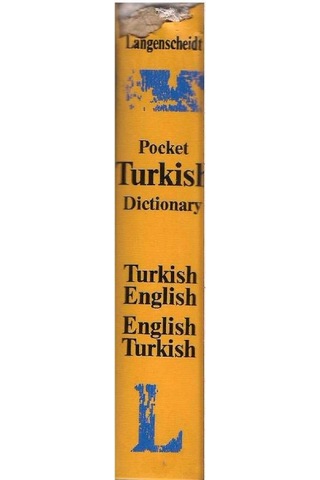 Langenscheidt's Pocket Turkish Dictionary - Turkish-english - English-turkish - Resuhi Akdikmen 2.el