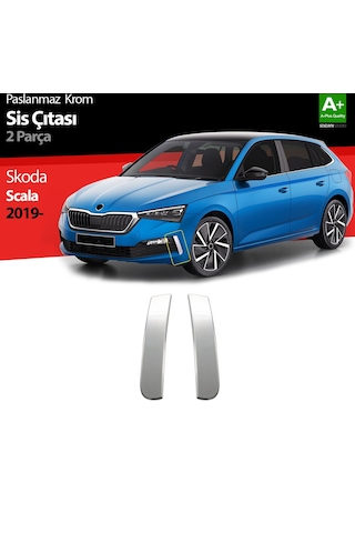 S-Dizayn  Skoda Scala Krom Sis Çıtası 2 Prç 2019 Üzeri