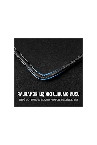 Siyah Dikişli Kenar Gaming Mouse Pad - 90x40 Cm