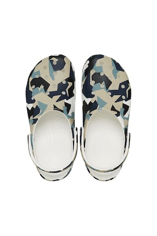 Crocs Geo Camo Clog Kadın Sandalet 211009-94s Beyaz