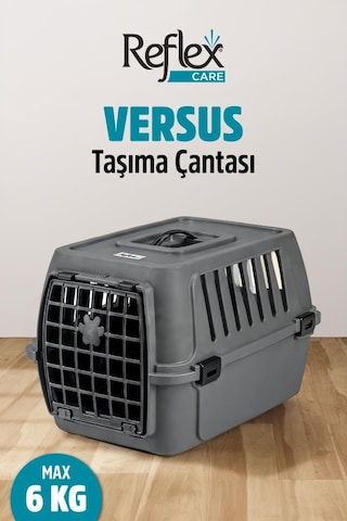 Reflex Care Versus Pet Taşıma Çantası Gri 47,5 X 37,5 X 33 Cm Reflex Care Versus Pet Taşıma Çantası Gri 47,5 X 37,5 X 33 Cm