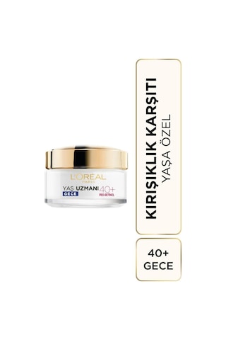 Loreal Paris 40+ Gece Kremi 50 ML
