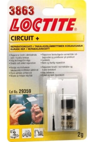Loctıte 3863 Arka Cam Rezıstans Tamır Kıtı Loctıte 3863 Arka Cam Rezıstans Tamır Kıtı