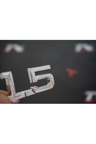 Audi 1.5 T Bagaj Krom Metal 3M 3D Yazı Logo