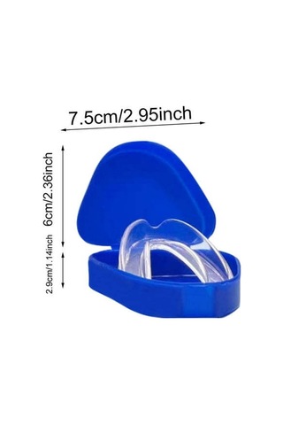 Hangfox Gece Gıcırdatma Koruması: 2 Boyut 4 Adet Hijyen Kutulu, Yiyecek Dereceli Materyal, Özel Uyum, Yeniden Kullanılabilir Diş Koruyucu