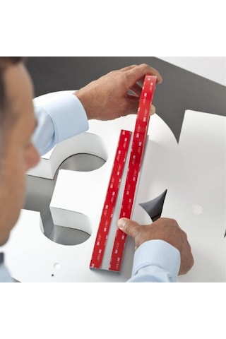 3m Vhb 4910f Çift Taraflı Bant, Şeffaf 19mm X 3m