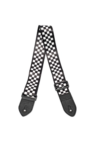 Midex Sr-11wb-pak Desenli Gitar Omuz Askısı Metal Capo 2 Pena Kutusu 6 Pena