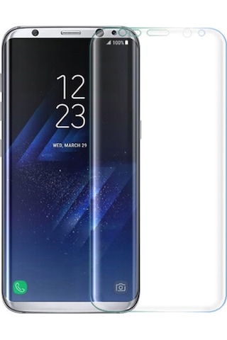 Samsung Galaxy Uyumlu S8 + Plus Süper Pet Nano Kırılmaz Ekran Koruyucu