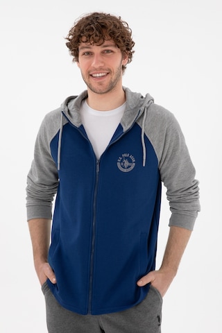 U.s. Polo Assn. Erkek İndigo Hırka Örme 50293396-vr028 İndigo