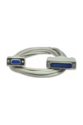 25 Pin 9 Pin Kablo Dişi 9 Pin Erkek 25 Pin Kablo 1.8 Metre