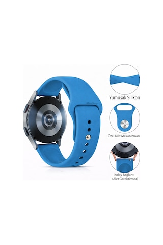 Xiaomi Redmi Watch 5 Active Uyumlu Silikon Kordon