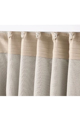 Ikea Lönnstävmal Fon Perde 145x300 Cm Bej