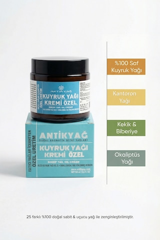 Antikyağ Kuyruk Yağı Kremi Özel 100 ML
