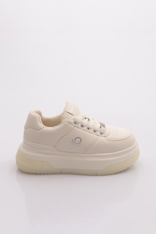 Benetton Bni-12046 Kadın Sneaker Ayakkabı Beyaz