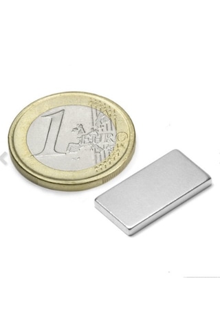 20 Adet 20x10x2 Köşeli Neodyum Magnet