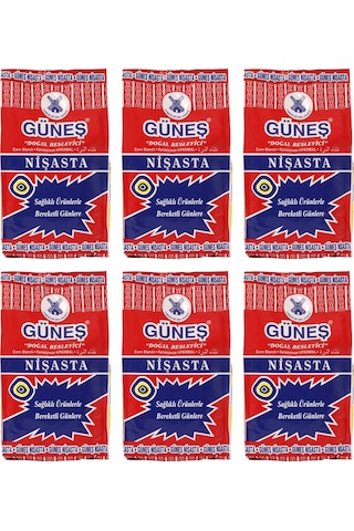 Güneş Mısır Nişastası 800 Gr X 6 Adet