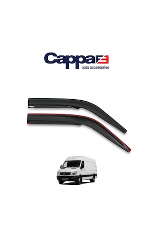 Cappafe Mercedes Sprinter Cam Rüzgarlığı 2 Parça 2006-2014